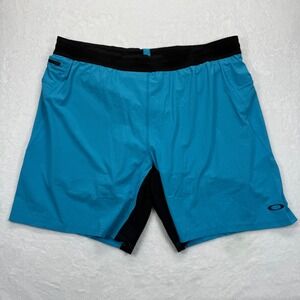 Oakley‎ Running Shorts 2 in 1 Liner Athletic Training XXL